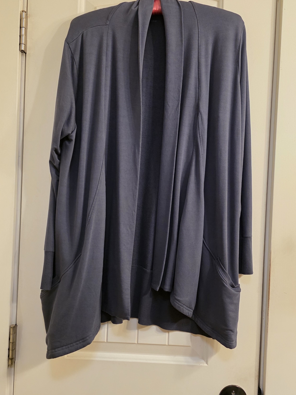 Orvis Open-Front Draped Cardigan - Slate Womens XL